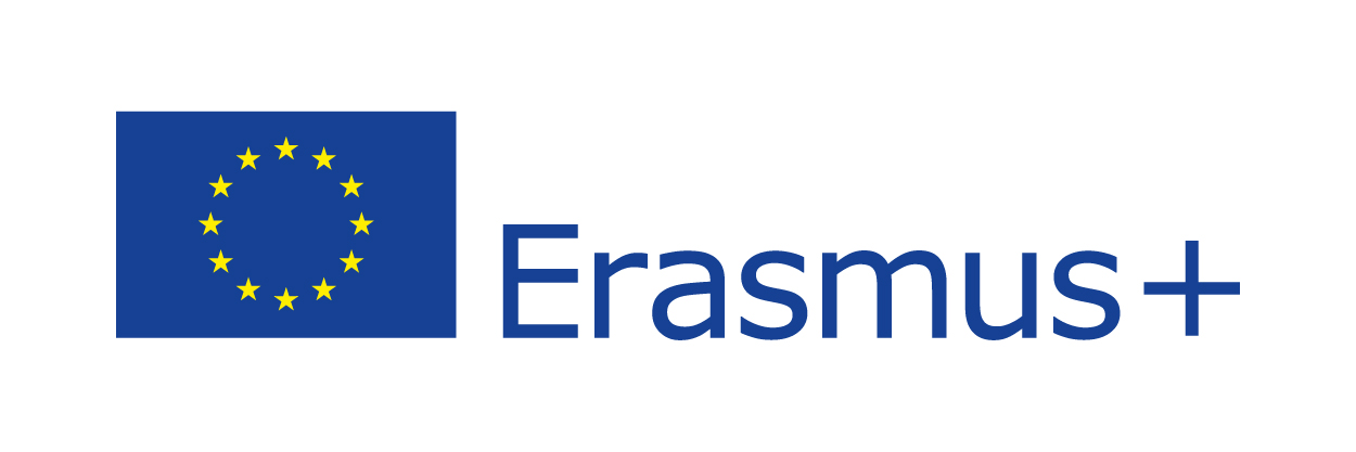 EU flag with Erasmus+